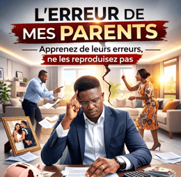 Livre L'ERREUR DE MES PARENTS