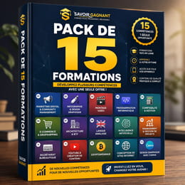 Maîtrisez 15 Compétences Clés avec Notre Pack Formations Économique