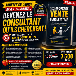 Vous perdez des clients? Maîtrisez les techniques de vente consultatives (PDF)