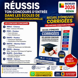 CONCOURS D'ENTRÉE DANS LES ÉCOLES