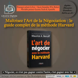 L'art de négocier avec la méthode Harvard