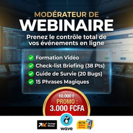 Formation Complete Modération de Webinaire!