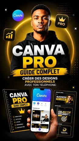 🎨 CANVA PRO — GUIDE COMPLET 2026(📱Créer des designs professionnels avec ton téléphone)