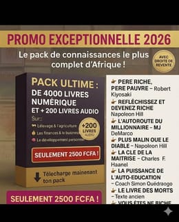 PACK ULTIME DE CONNAISSANCES 2026 AVEC DROITE DE REVENTE