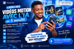 Créez des vidéos motion avec l’IA pour faire exploser tes ventes
