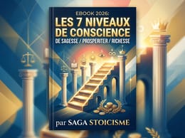 Maîtrisez Les 7 Niveaux de Conscience - Sagesse, Prospérité, Richesse / SAGA STOICISME