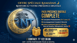 Site web + nom de domaine gratuit pendant 1 ans