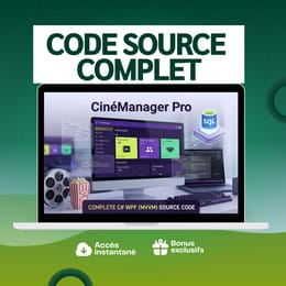 CinéManager : Système de Gestion de Vidéothèque & Locations (C# .NET)