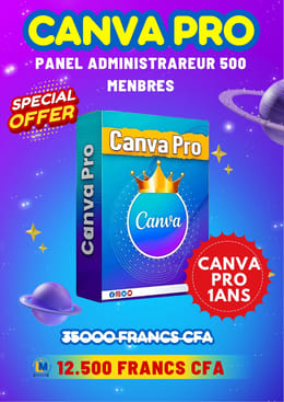 CNVA PRO REVENDEUR  500 MENBRES