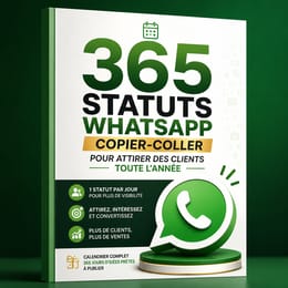 365 STATUTS WHATSAPP pour avoir des clients
