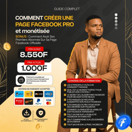 Guide : Créer & Configurer une page Facebook pro et monétisée, plus bonus