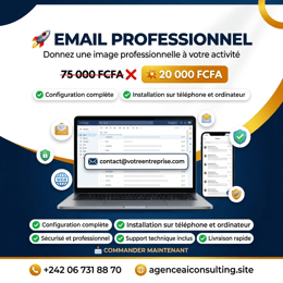 Création de MAIL PROFESSIONEL