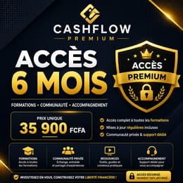 CASHFLOW — Accès 6 mois