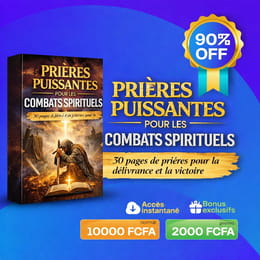 📖 Livre : Prières Puissantes pour les Combats Spirituels