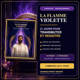 La Flamme Violette, l’Intégrale 21 jours pour transmuter et renaitre de nouveau