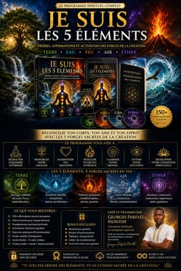 ACTIVE LES 5 ÉLÉMENTS EN TOI : PRIERES ET AFFIRMATIONS