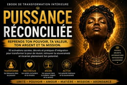 PUISSANCE RÉCONCILIÉE : Reprends ton pouvoir, ta valeur, ton argent et ta mission.