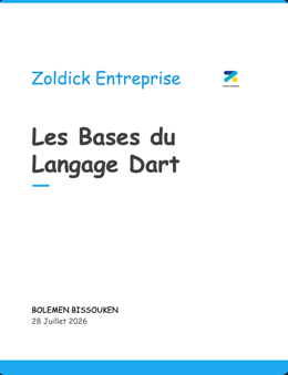 Les Bases du Langage Dart