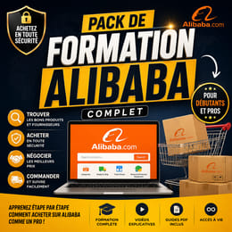 Pack de formation complet alibaba