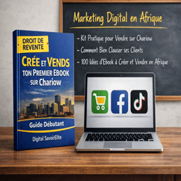 Crée et vends ton premier EBook avec Chariow — Le guide du débutant