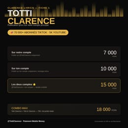 Publication Totti Clarence (70k+)