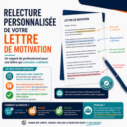 RELECTURE LETTRE DE MOTIVATION