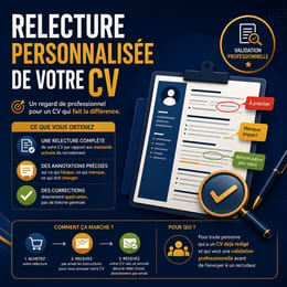 RELECTURE PERSONNALISEE DE CV