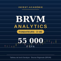 Accès BRVM Analytics — Fondateurs (à vie)