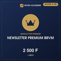 Newsletter Premium BRVM