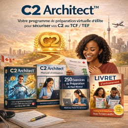 C2 Architect Protocol™ — la méthode pour viser C2 / NCLC 10 au TCF Canada