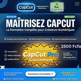 Formation CapCut Ultime (De Débutant à Pro !) 🎬