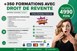 Pack de 350 formations