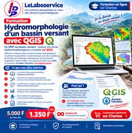 Hydromorphologie d'un bassin versant sur QGIS