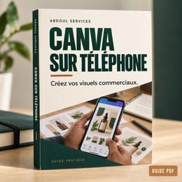 Canva sur téléphone : créez vos visuels commerciaux (guide PDF)