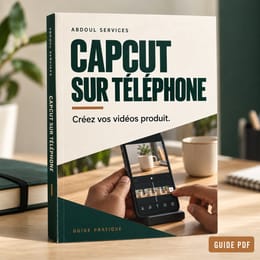 CapCut sur téléphone : créez vos vidéos produit (guide PDF)