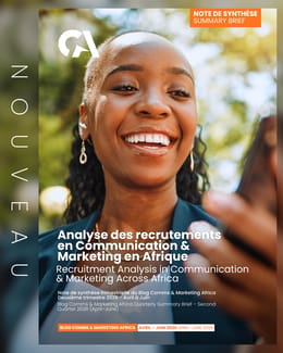 Analyse des recrutements en Communication & Marketing en Afrique