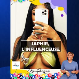 SAPHIR, L'INFLUENCEUSE. / 328 Pages