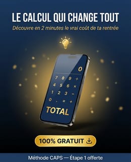 📱 "Le Calcul qui Change Tout : Découvre en 2 Minutes le Vrai Coût de Ta Prochaine Rentrée"