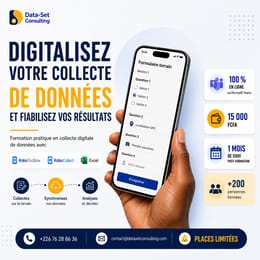 Système digital de collecte, analyse et visualisation de données avec KoboToolbox, ODK et Excel