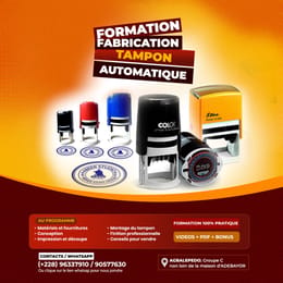 FABRICATION TAMPON AUTOMATIQUE