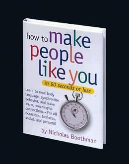 How to make people like in 90 secondes  or less