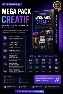 MEGA PACK CRÉATIF