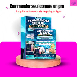 FORMATION 2EN1 : COMMANDER SEUL COMME UN PRO SUR LES PLUS GRANDS SITES DE SHOPPING EN LIGNE