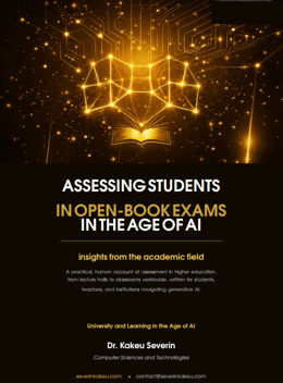 BOOK-ASSESSING STUDENTS IN OPEN-BOOK EXAMS IN THE AGE OF AI