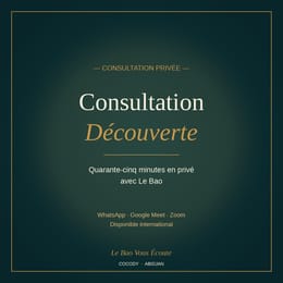 Régler ma consultation découverte avec le Bao