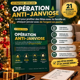 **OPÉRATION ANTI-JANVIOSE 🎄 : Le Kit pour Profiter des Fêtes Sans Finir Ruiné en Janvier**