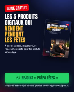 Guide Prépa Fêtes · 5 produits digitaux des fêtes