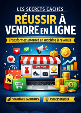 LES SECRETS CACHÉS POUR RÉUSSIR À VENDRE EN LIGNE – Guide pratique étape par étape