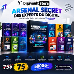ARSENAL SECRET DES EXPERTS DU DIGITAL