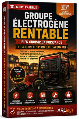 Groupe électrogène rentable — Bien choisir sa puissance et réduire les pertes de carburant
